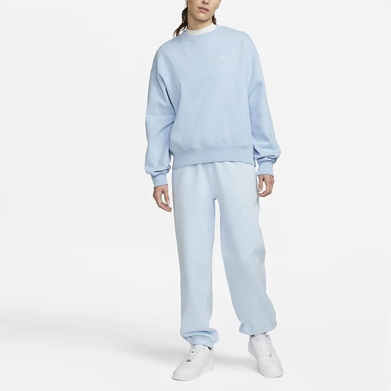 Nike Elastic Waist Joggers Women Bottoms Sky-Blue CW5565-441