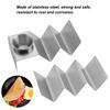 Taco Holder Stainless Pancake Corn Roll Rack Cooking Baking Food Stand Kitchen Supply