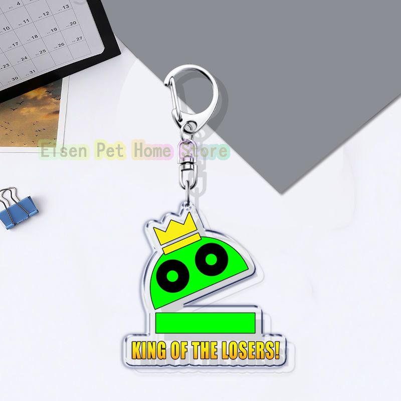 Funny Horrible Game R.E.P.O Keyrings for Accessories Bag Key Chain Ring Jewelry Fans Gifts Horror Keychain Llaveros