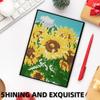 DIY 5D Diamond Painting Diary Book Diamond Art Painting Notebook Kit Crystal Notepad Sketchbook for Birthdays Or Christmas Gifts