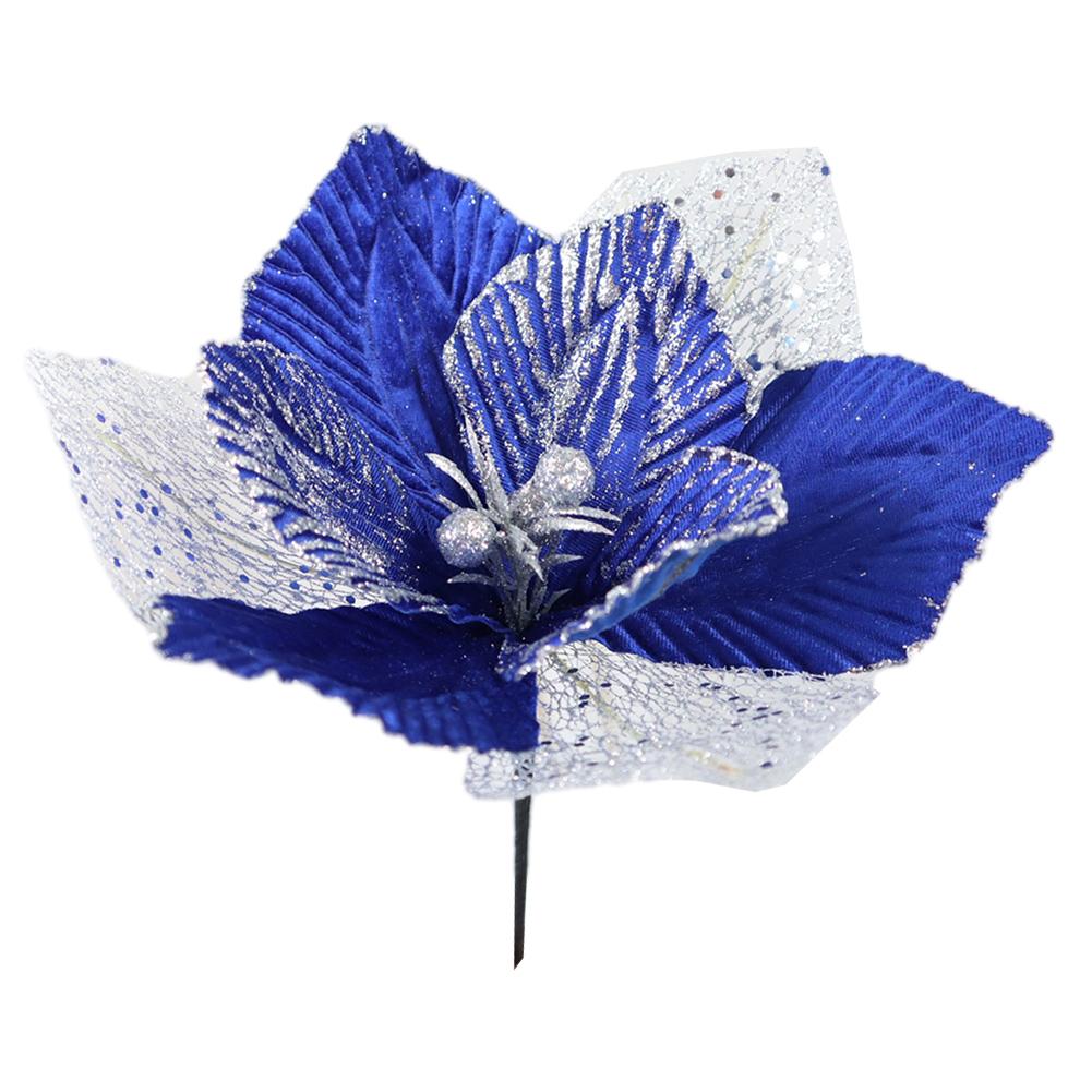 

Идеальный размер Рождественское украшение Рождественские цветы Сделай сам Цветочная композиция синий