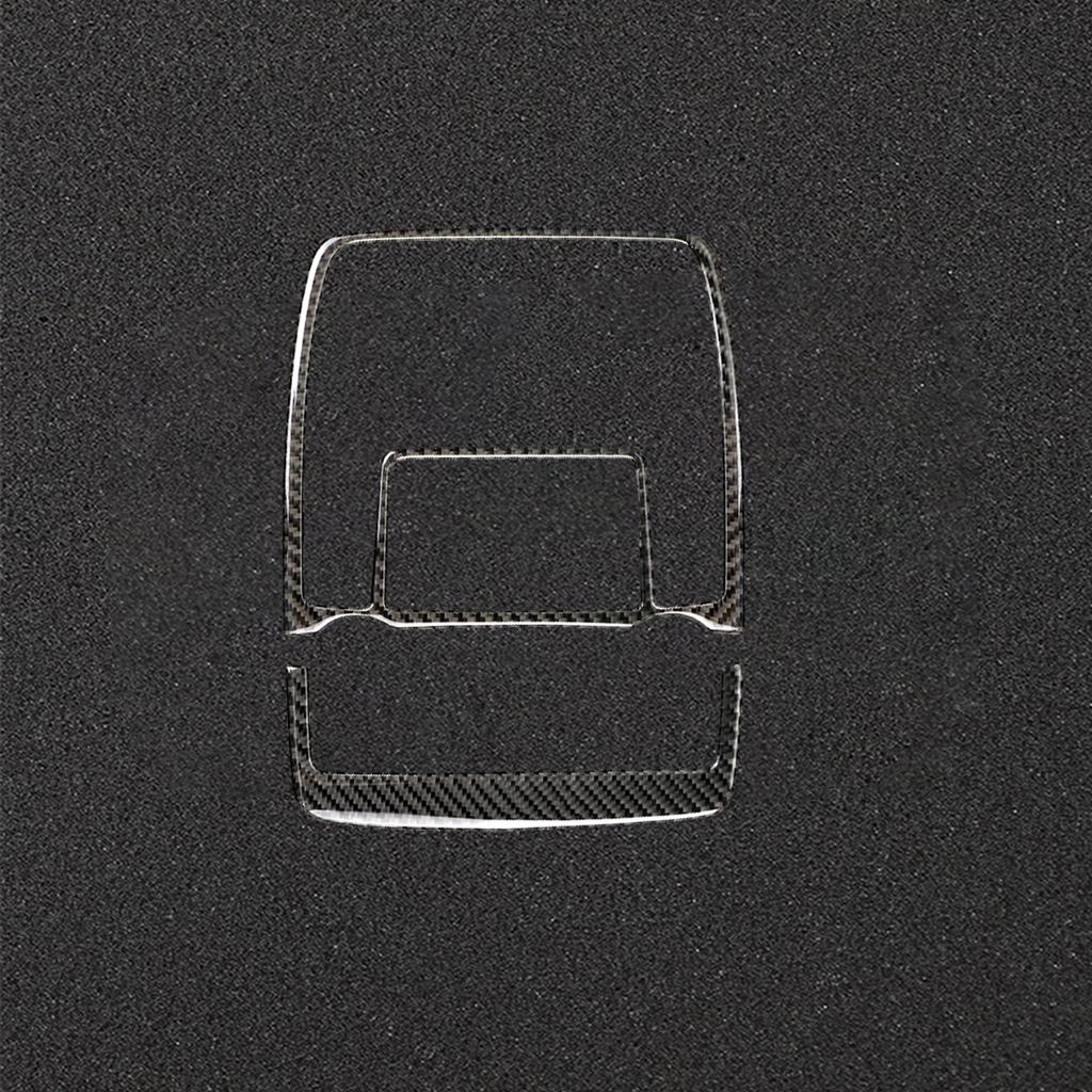 Car Front Reading Light Cover Trim Sticker Carbon Fiber Decal Decoration For BMW X5 E70 X6 E71 2007-2014 Interior Accessories