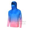 Costum de pescuit cu protecție solară, sporturi în aer liber, respirabil, cu glugă, purtând mască, costum de pescuit Luya, protecție UV, mânecă lungă, costum de pescuit la mare