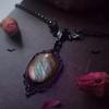 Cross Thorn Heart Gothic Necklace: Dark Trendy Hip Hop & Niche Subculture Accessory