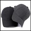 CZ156 [White Fang] Hat, Cap, Plain, Brim, Cool, Simple, Outdoor, Casual, Men's, Women's, (Black)
