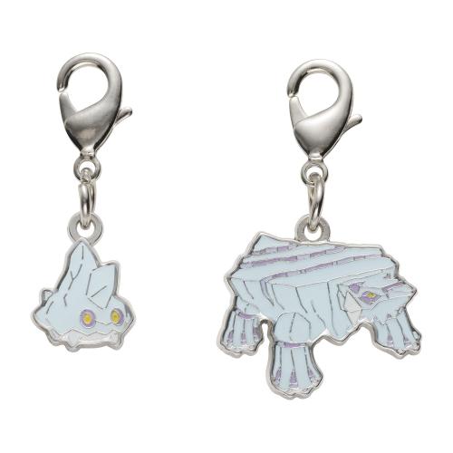 

[Pokemon] Pokemon Center National Pokedex Metal Charm #712 Bergmite & #713 Avalugg
