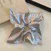 Solid Color Large Hair Tie Shiny Rubber Bands New Ponytail Hold  Hair Accessories