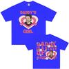 Movie TV Actor Pedro Pascal Daddy Is A State of Mind TShirt Unisex Women Fashion Casual Vintage Short Sleeve T Shirts Streetwear