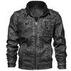 Casual Jacket Man Windbreaker Motorcycle Leather Jacket