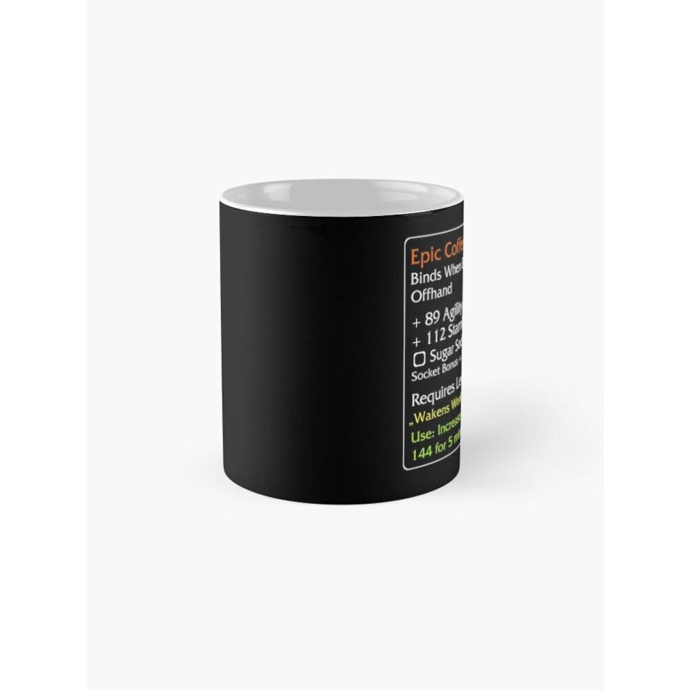 Mugs 11oz Epic [World of Warcraft] Coffee Ceramic Mug Funny Anniversary Novelty Christmas Gift