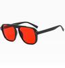 Candy Color Oversized INS Sunglasses for Women Fashion Vintage Men Square Trend Brand Design Shade Eyewear