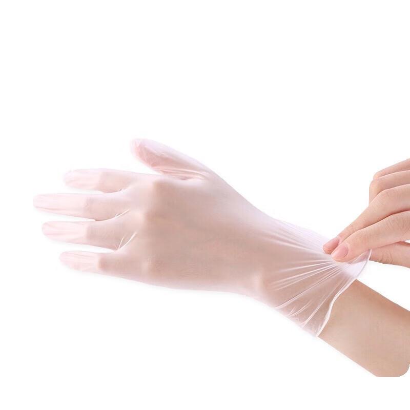 

Homeglen Disposable PVC Gloves, 100 Count