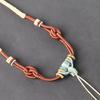 Premium Handmade Adjustable Eight-Strand Braided Rope Necklace