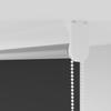 Black Blackout Roller Blind 120 x 130 cm Fabric Width 116.6 cm