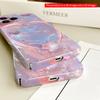 2DFlat Glowing Heart Rabbit Bubble Art Phone Case All inclusive film hard phone case, compatible with iPhone 18 Pro Max 17 16 15 14 13 12 11