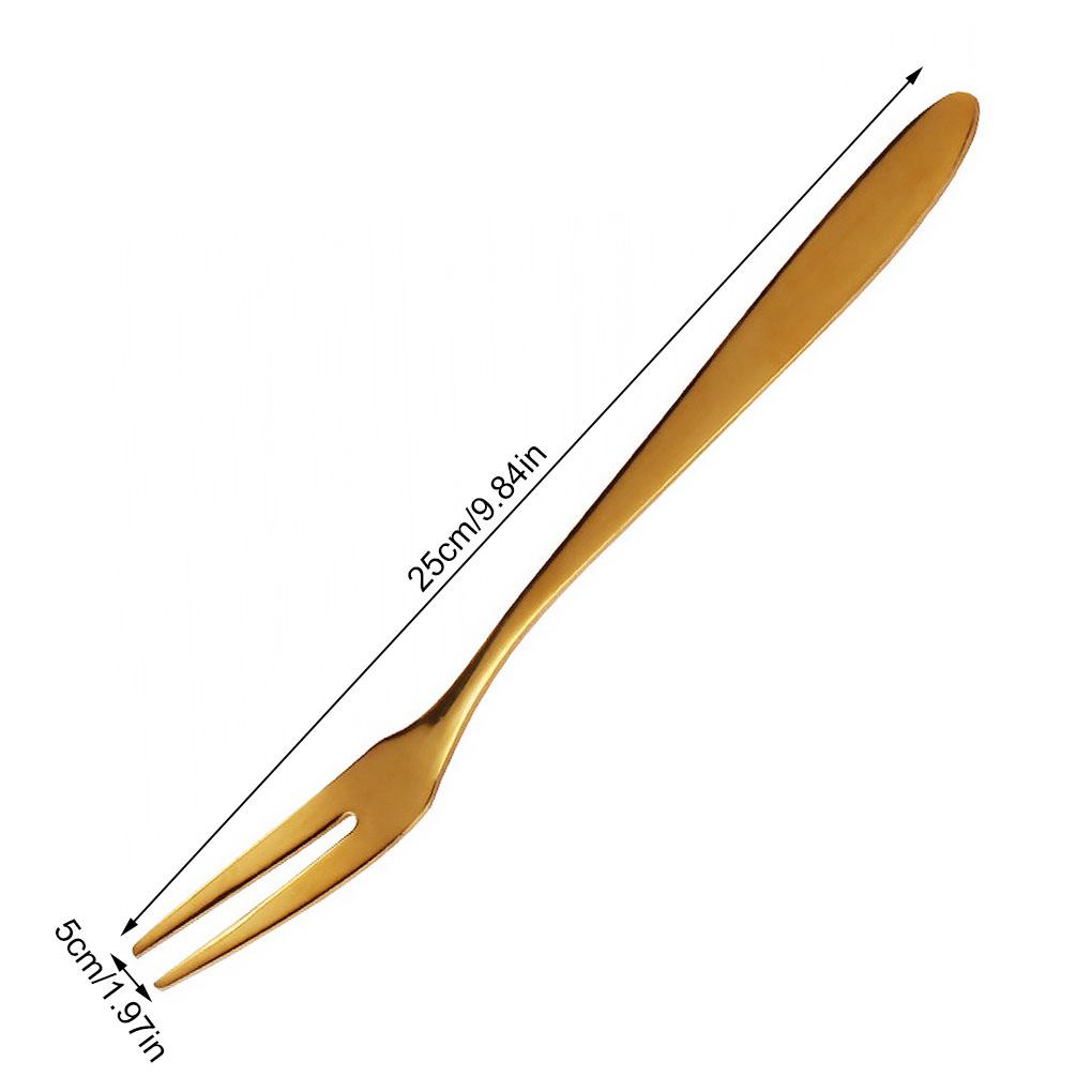 5 szt. Stal nierdzewna Widelec do owoców Kształt wykałaczki Patyczki do ciasta, deseru, jedzenia