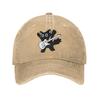 Summer Cartoon Cat Group Printed Baseball Cap Sun Hot Sale Washed Hip Hop Hats Women Unisex Casual Tennis Skate Baseball Caps