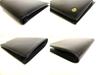 Authentic  Cartier Pasha De Cartier Black Leather Gold H/W Bifold Wallet #b255 Open Box