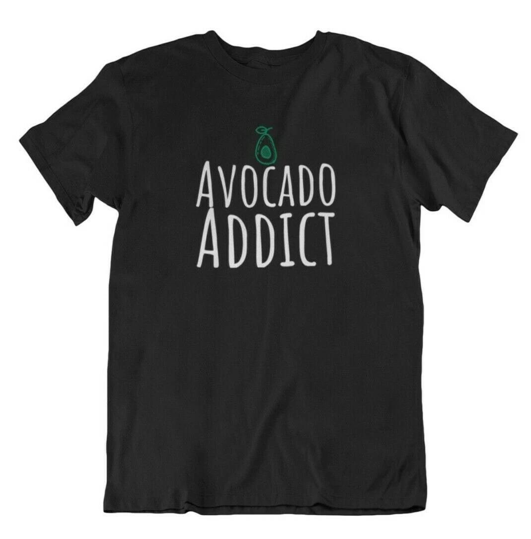 Avocado Addict T Shirt Vegan Funny Taco Gift Hipster Vegetarian Christmas Idea S