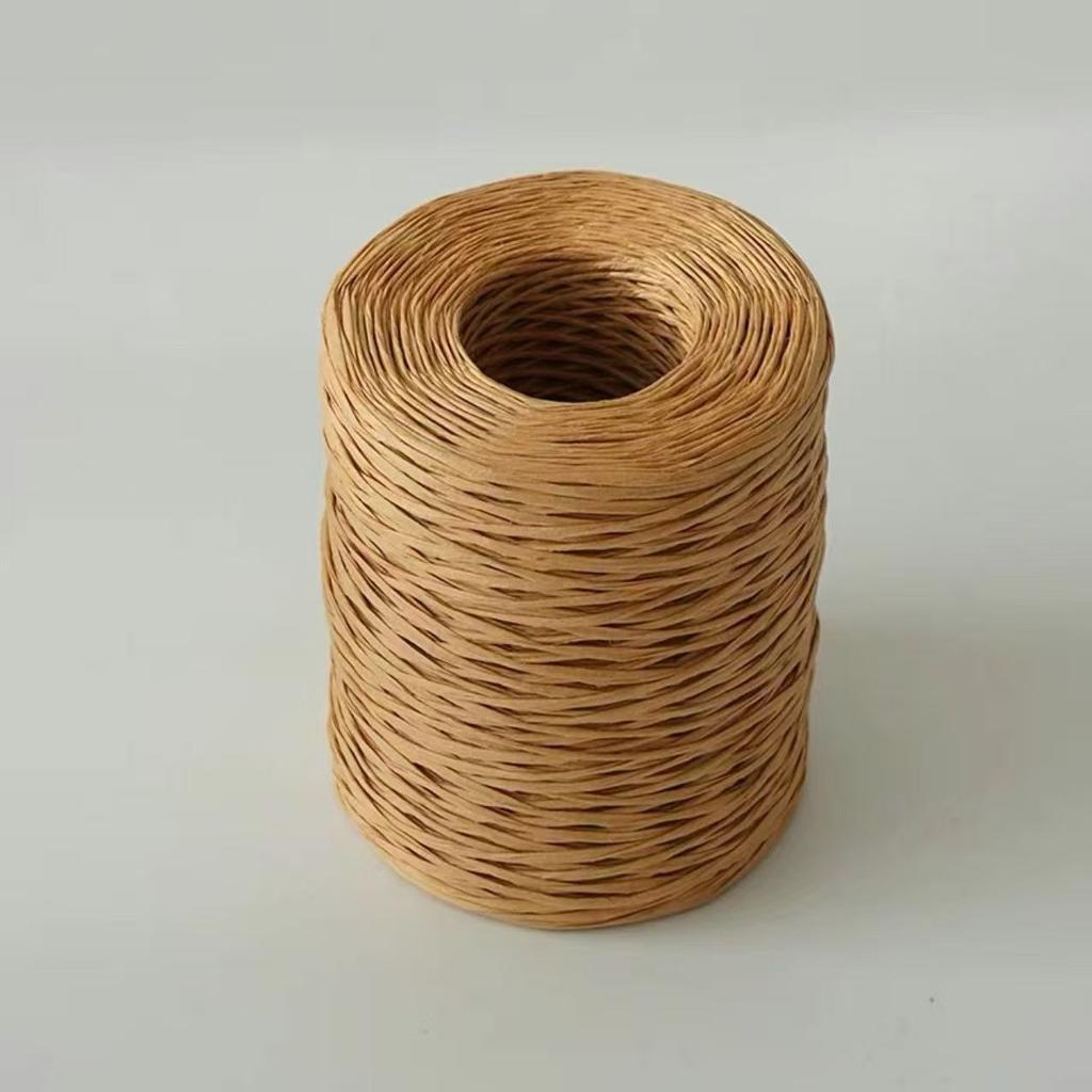 200m Blumendraht Papierseil, Papierseil zum Binden von Blumensträußen, Handgemachtes DIY Florales Fixierdraht Bindematerial, Floristikbedarf