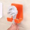 Wall-mounted Power Plug Hook Bathroom Accessories Socket Holder Durable Storage Rack
