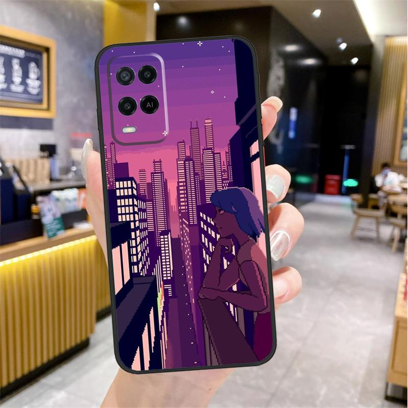 ART PIXEL AESTHETIC INDIE GEEK Case For Oppo A5 Pro A15 A17 A57 A77 A60 A80 A40 A18 A38 A58 A78 A98 A96 A76 A16 A94 A74 A54