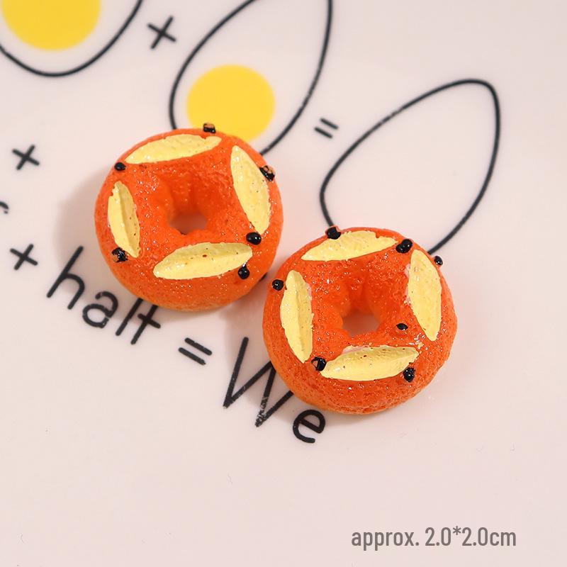 Miniature Cream Bread Simulation Toy Cake: DIY Resin Accessories for Children's Pretend Play and Handmade Projects.