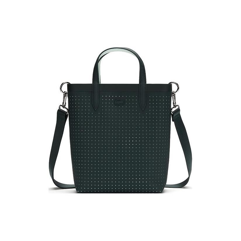 

Lacoste Casual Color Block Hollow Detail Detachable Adjustable Shoulder Strap PVC Tote Bag Women Tote Bag Emerald-Green Light-Green NF4380AS-M53 Emerald Green & Light Green,One Size