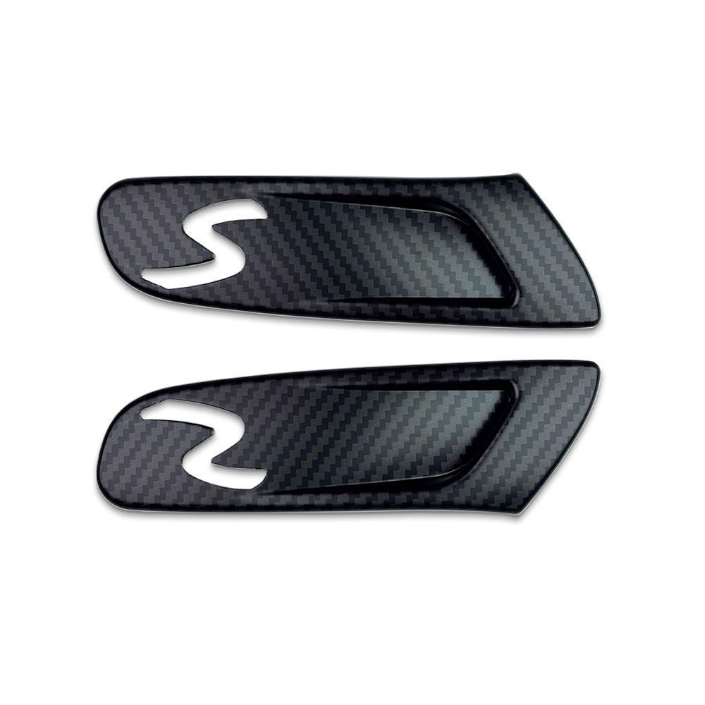 Für MINI Cooper S F55 F56 F57 2015-2020 Auto Kotflügel Blinker Außenleuchten Abdeckungen Aufkleber Zubehör