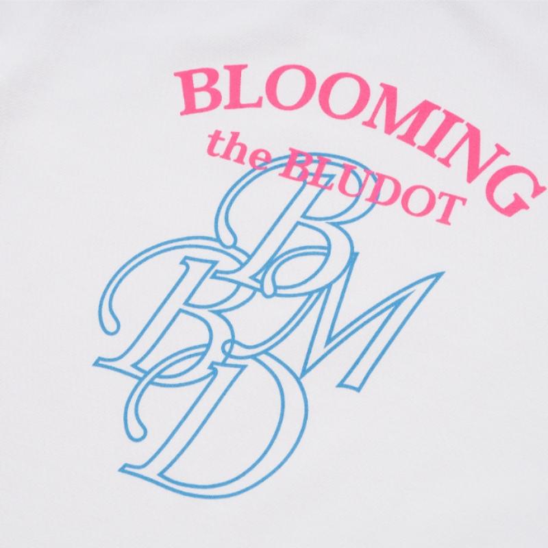 Blu Dot Camiseta Gola Redonda Fita PoinT Wh