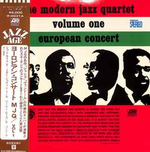 

LP Record MODERN JAZZ QUARTET European Concert Volume One P6031A ATLANTIC 1977 Japan Jazz Used