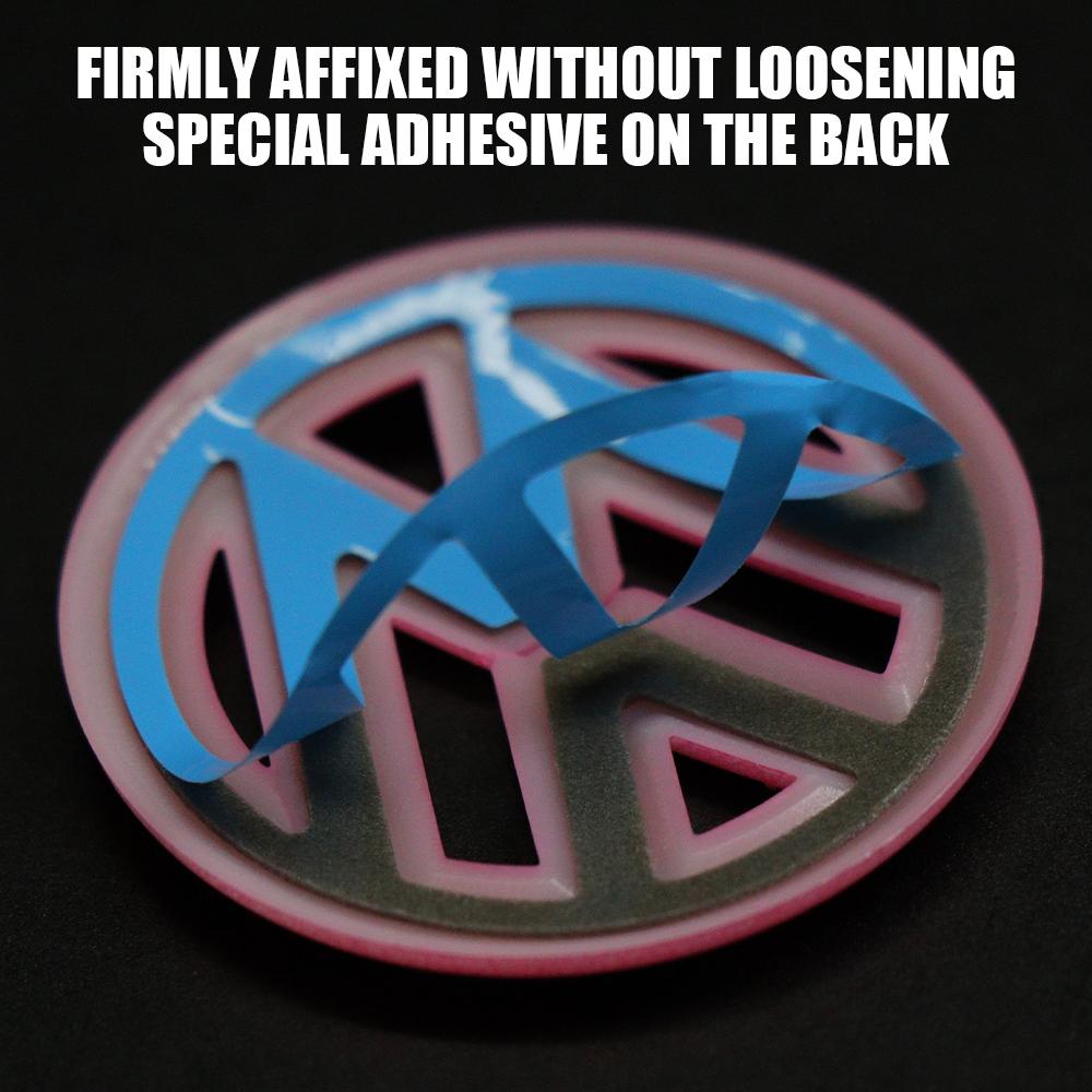 Pentru VW Volkswagen Jetta MK5 Golf Mașină Plastic ABS Volan Logo Cerc Ornament Autocolant pentru VW Golf Polo Jetta Touran Mk6 Tigua