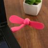 Creative USB Fan Flexible Portable Mini Fan and USB LED Light Lamp For Power Bank & Notebook & Computer Summer Gadget New