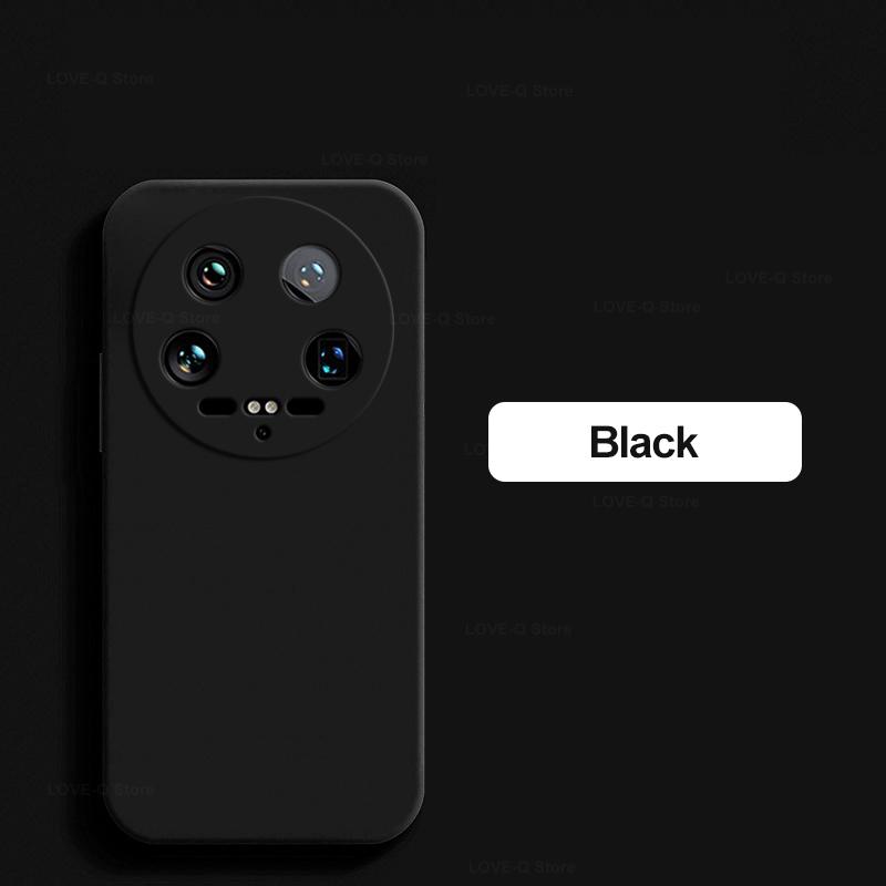 For For Xiaomi 14 Ultra Liquid Silicone Phone Case For Xiaomi Mi 14 Mi14 Ultra Mi14Ultra Cases Shockproof Protective Cover