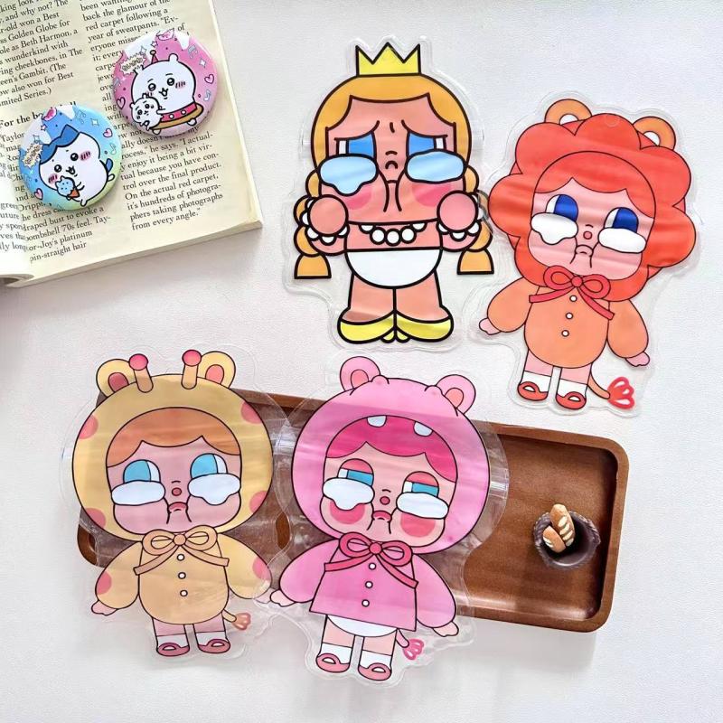 10Pcs Cartoon Crying Baby Ziplock Bag Special-Shaped Packaging Bags Snacks, Biscuits And Candy Storge Bags Thickened Bag