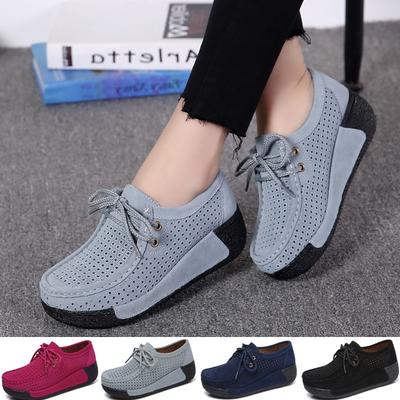 Women Casual Sport Shoes Fashion Female Shake Shoes Ladies Comfortable Hollow-out Breathable Shoes