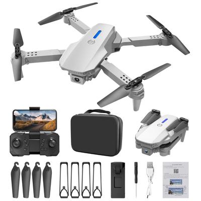Skladací dron s kamerou, 1080p HD kamera FPV RC kvadrokoptéra, Bezhlavý režim, 360° otočka, Udržiavanie výšky, Štart jedným tlačidlom, Hračky Darček