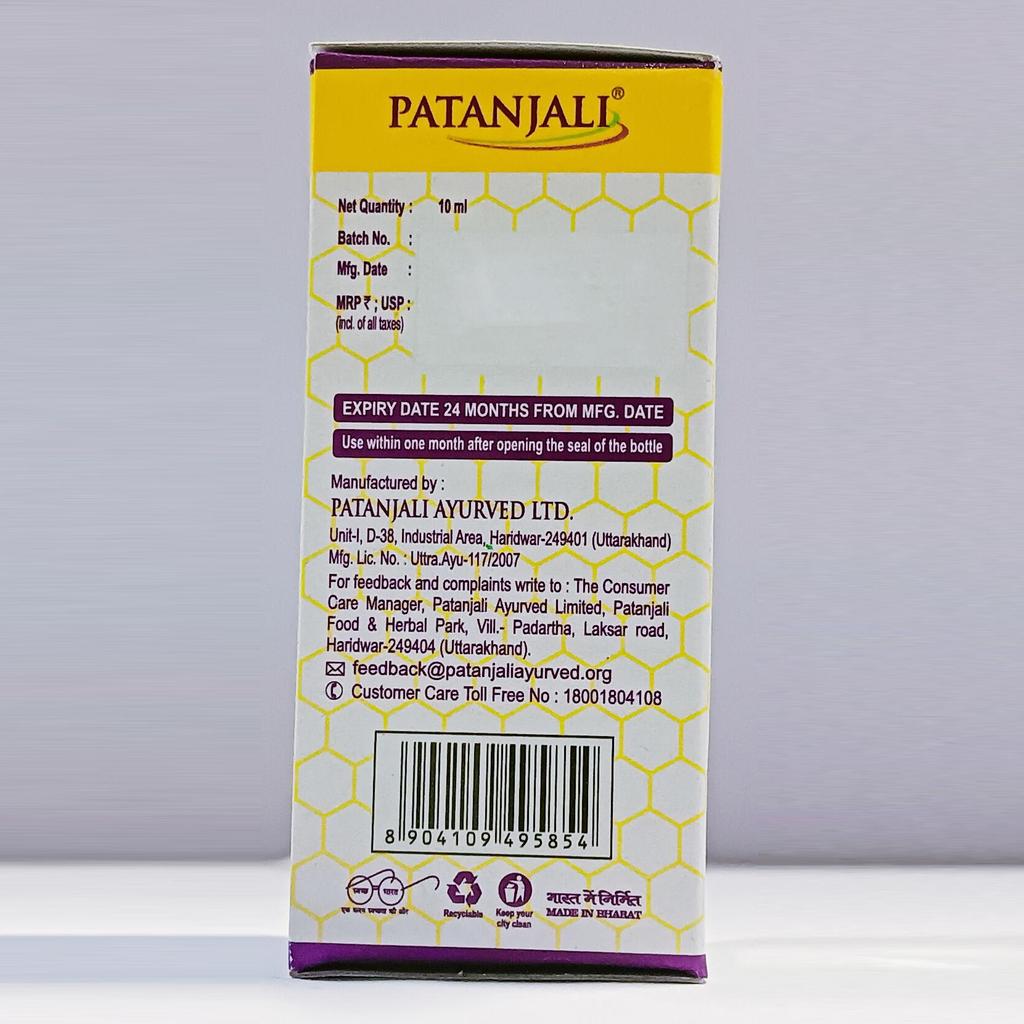 Patanjali, Eyegrit Eye Drop, Eyegrit (10 ml)
