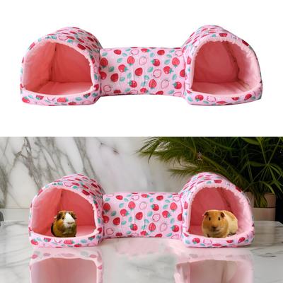 Hamster Nagetiere Versteck Spielzeug Rennmaus Bett Verstecke Haustier Tunnel Höhle für Frettchen Hamster Spielzeug Meerschweinchen Spielzeug