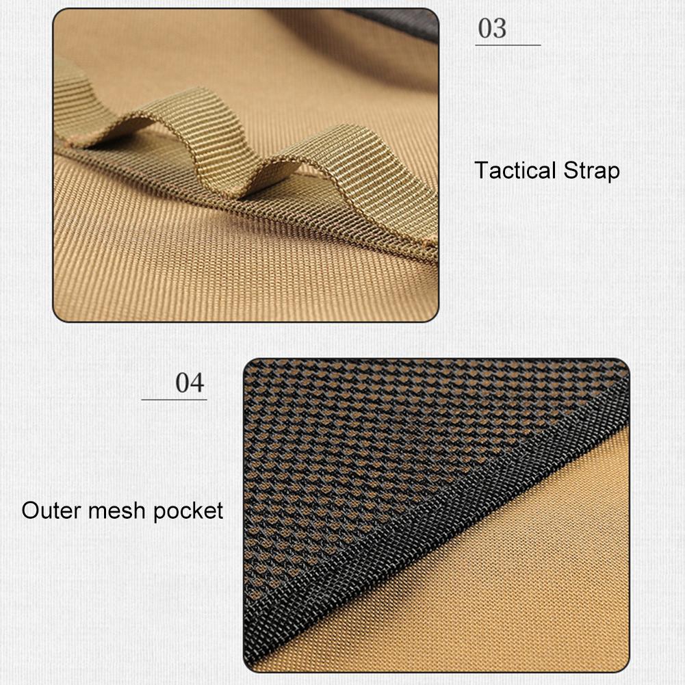 Taška na grilovací talíř 600D Oxford tkanina Úložná taška na nádobí Kabelka Přenosná Víceúčelová pro venkovní plážový piknikové potřeby