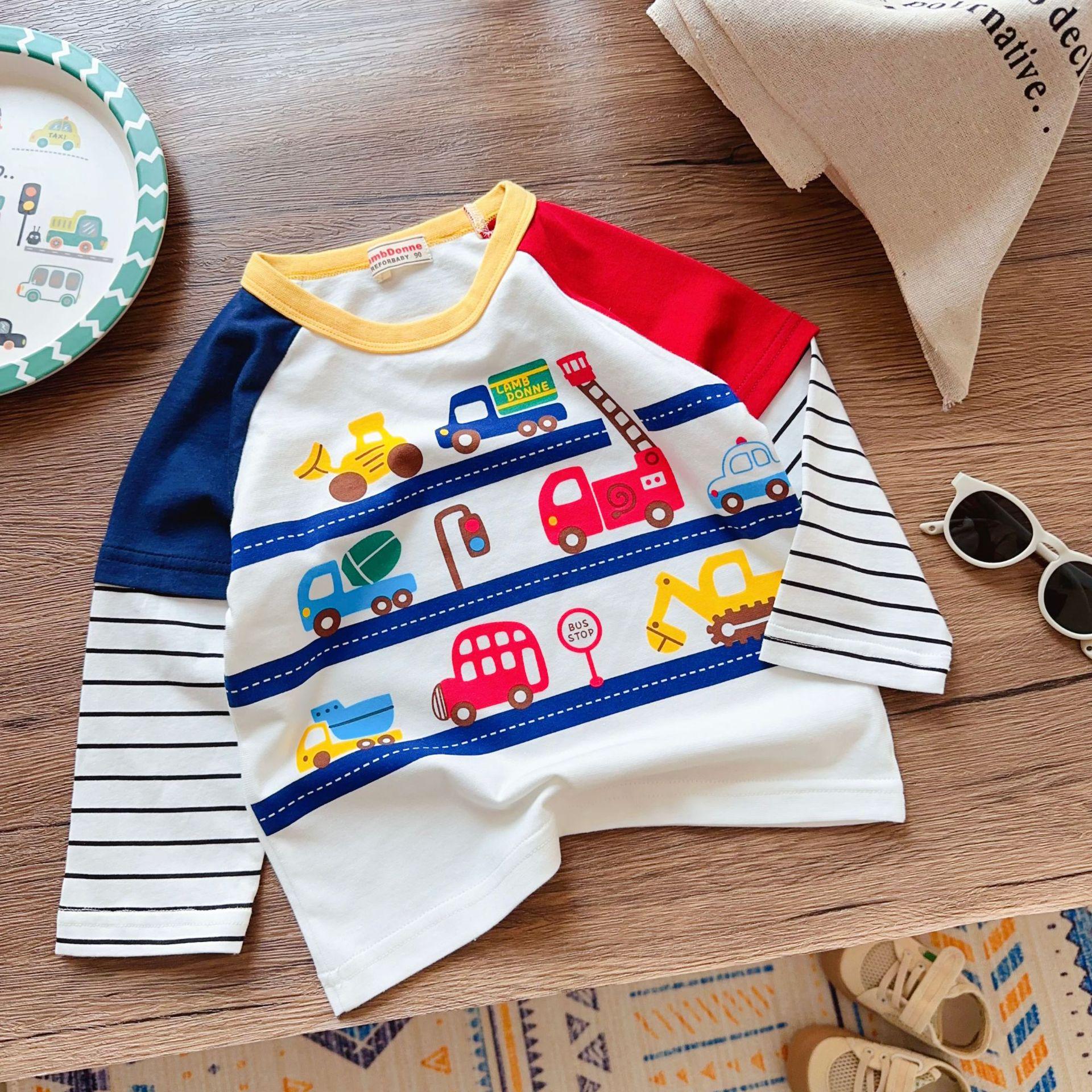 

Girls & Boys Fall/Winter Base Layer Top - New Children s Autumn Style 120 cm