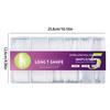 Instantly Salon Styles False Nail 504Pieces/Box Long Coffin Fake Nail Easy Fit Glamorously Nail Art for Home DIY Decors