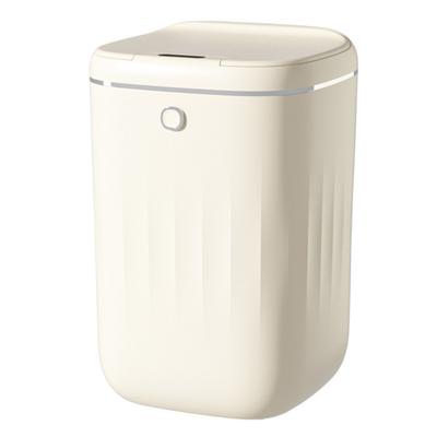 Pattumiera intelligente con sensore, grande capacità, automatica, con coperchio, per casa, bagno, cucina, 20 litri