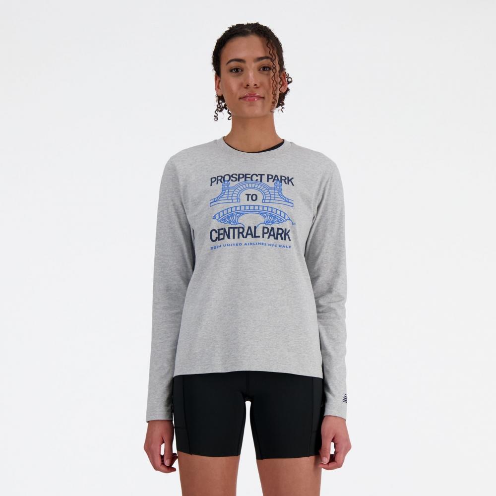 

New Balance United Airlines NYC с длинным рукавом и половинным рисунком WT41644CAG XS