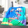 1Pc Circus Parade Sky Blanket Soft Throw Blanket For Home Bedroom Bed Sofa Travel Office Solid Christmas Blanket