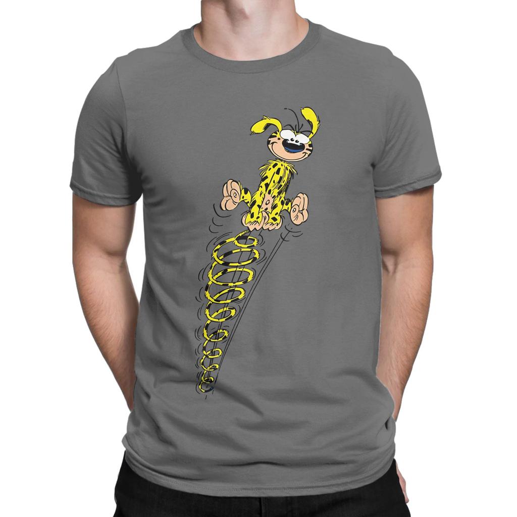 Funny Unisex Spirou Funny 100 Cotton Tshirt Marsupilami Tees Tops For Unisex