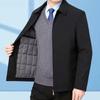 Warm Padded Parka Men's Winter Jacket Coat Thermal Winter Jacket Men Business Casual Blazer Coat Men Autumn Luxury Outwear