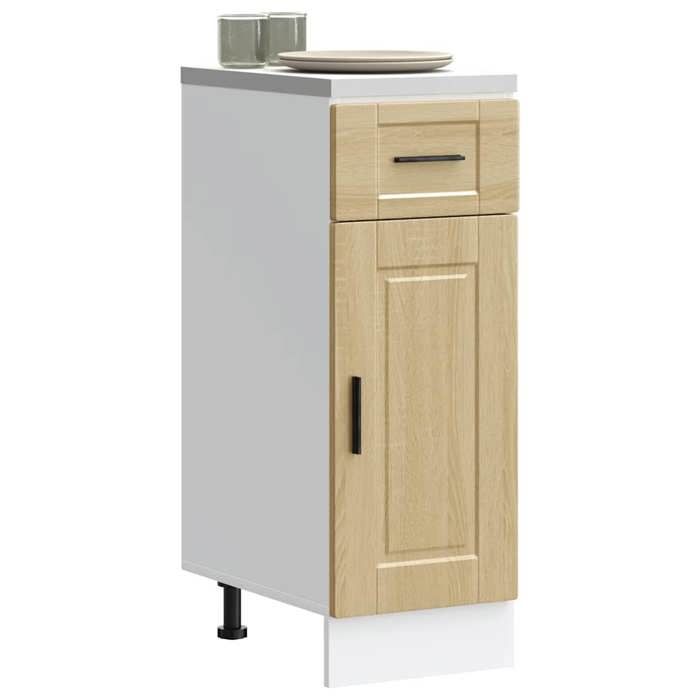 VidaXL Armoire de cuisine Porto chêne sonoma bois d'ingénierie 853940