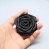 Hand-Sewn Ribbon Rose Flower Decorative Patch for Clothing and Hair Accessories