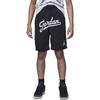 Jordan MJ Flight Logo Print Mesh Shorts Kids Shorts Black HM4741-010